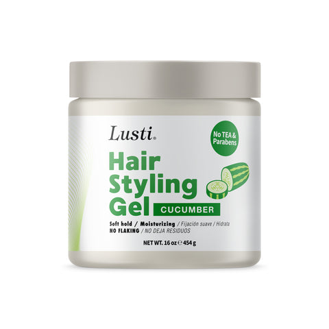 Lusti Cucumber Hair Styling Gel Green