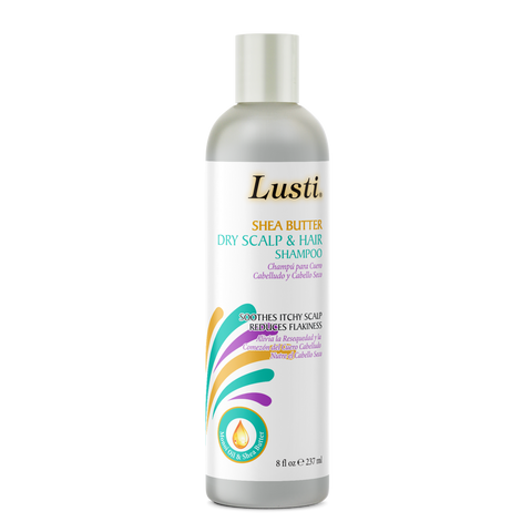 Lusti Shea Butter Dry Scalp & Hair Shampoo
